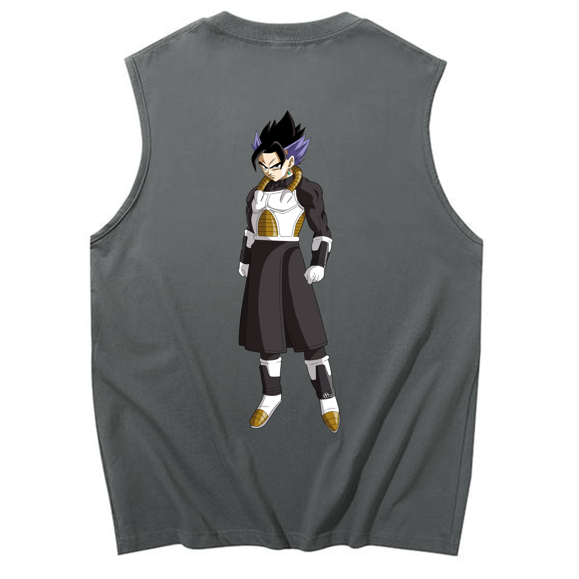 （画像用） ドラゴンボール ベジット DRAGON BALL Vegetto コットン100％タンクトップ（背面プリント）
